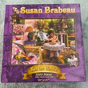 The art of Susan Brabeau 1000 pieces jigsaw puzzle finished at 20’ by 27’